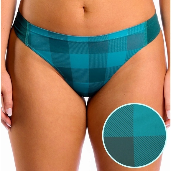 NWOT - Shinesty Plaid & Simple Green Cooling Thong (ParadICE / Medium) - Picture 5 of 12